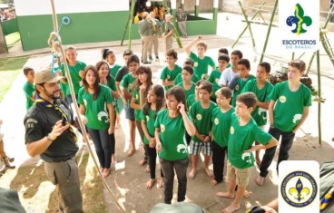 Cores de Minas contribui com a reativação do Grupo de Escoteiros